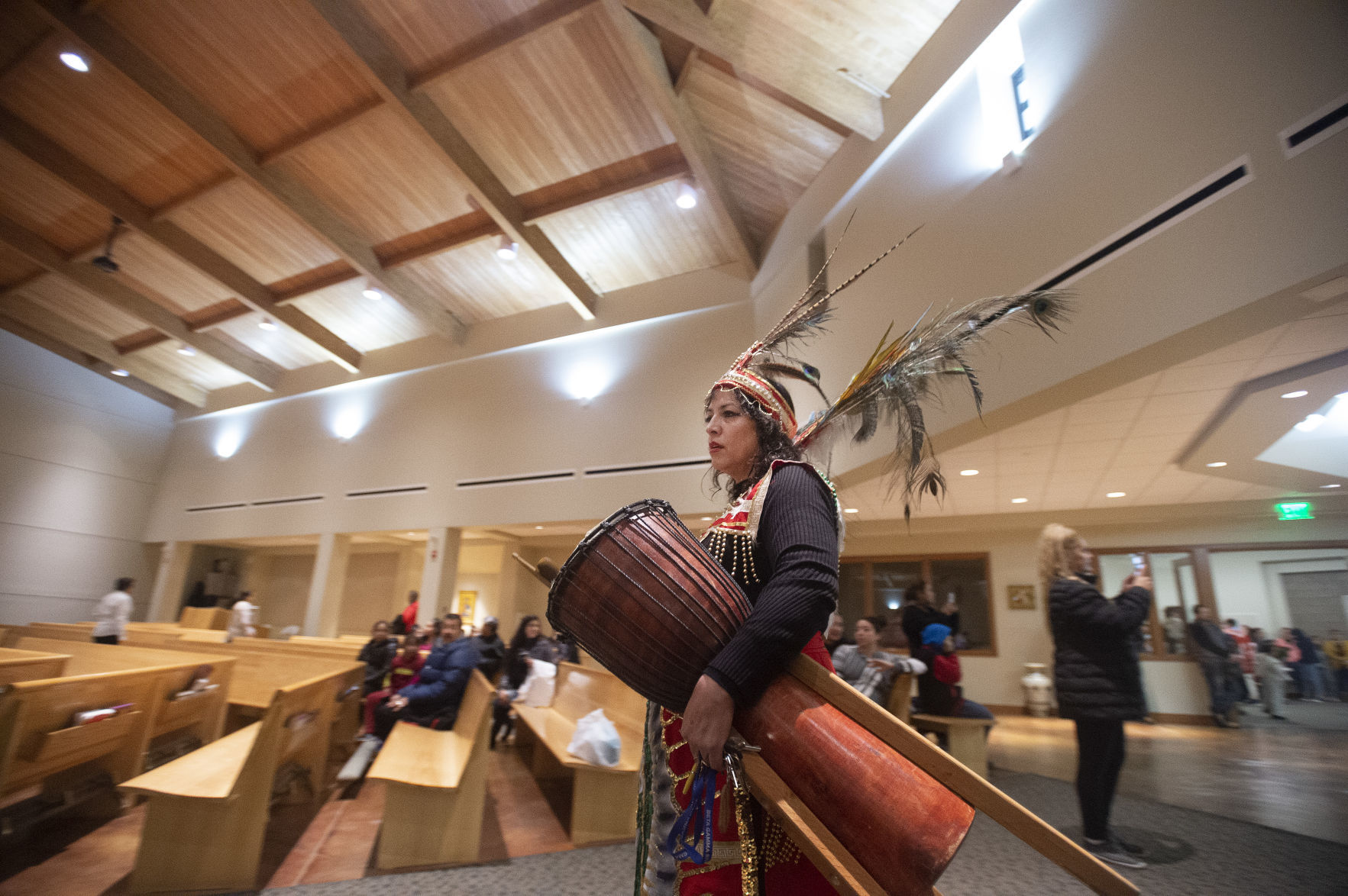 Feast of Guadalupe procession